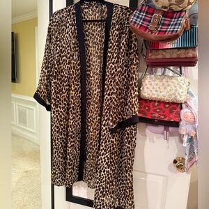 Leopard Print Cover Up
